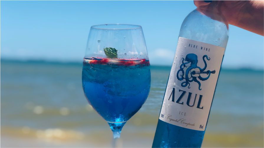 Azul Ice - Blue Wine Casa Motter 750ml 